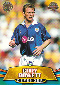 Gary Rowett Leicester City 2002 Topps Premier Gold #LC5